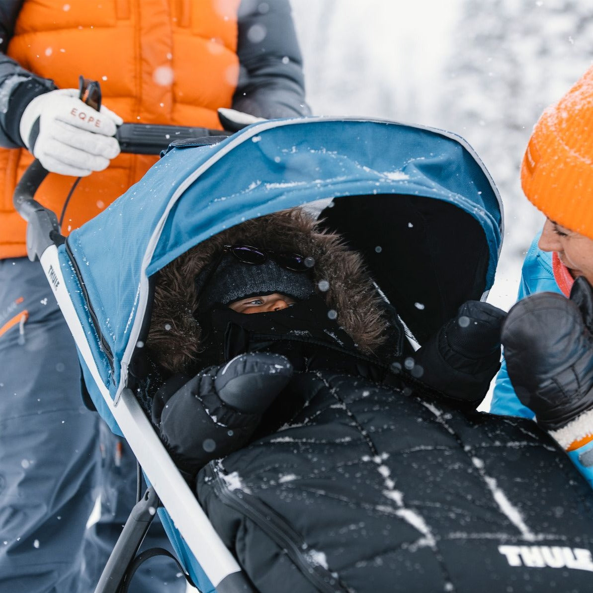 Thule Footmuff Sport - Premium Baby Stroller Footmuff for Cold Weather Protection | Warm & Cozy Infant Accessory for Winter Walks, Jogging & Outdoor Adventures