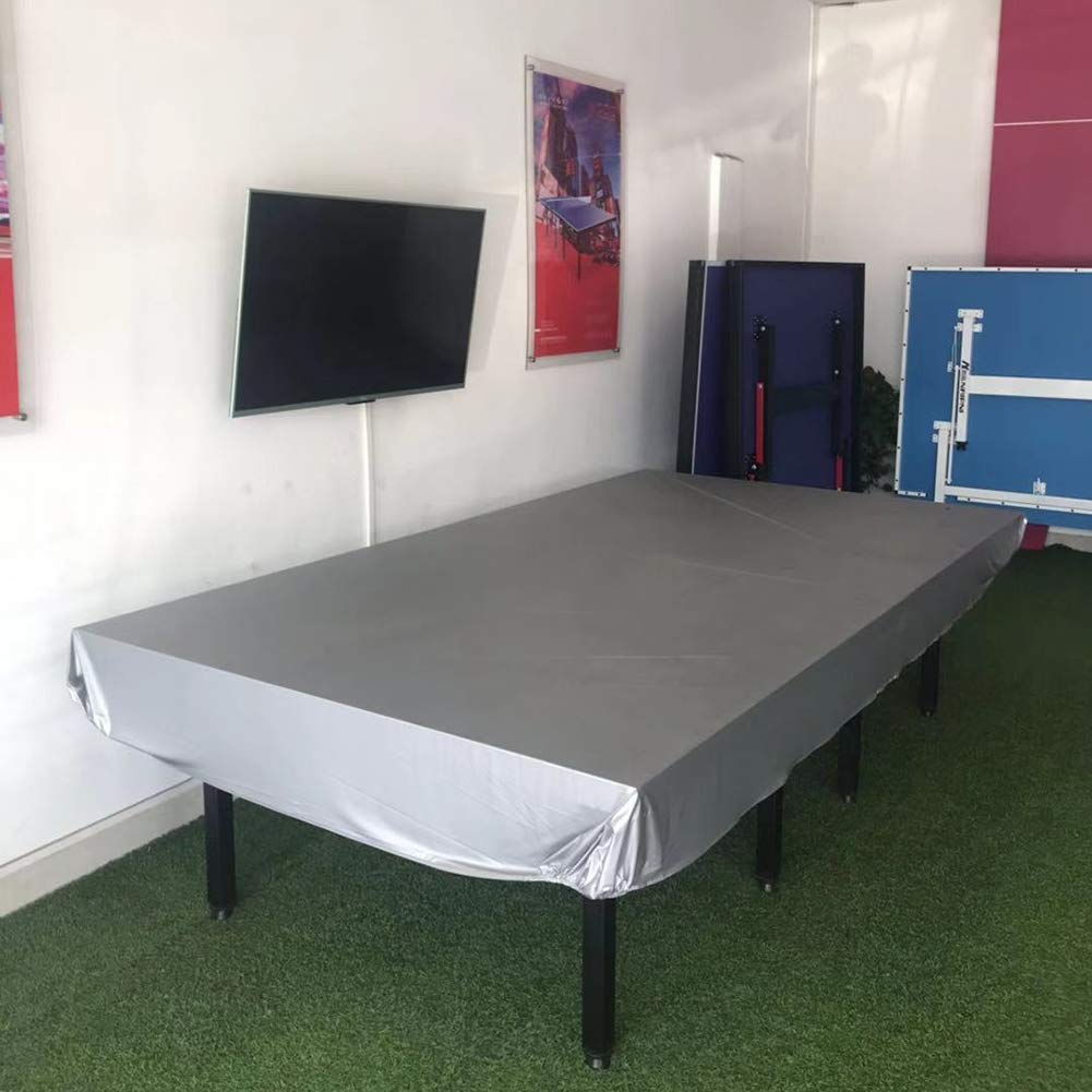 Waterproof Outdoor Ping Pong Table Cover - Dustproof Protective Cover for Indoor/Outdoor Fitness & Game Tables - Perfect for Backyard, Garage, or Club Use