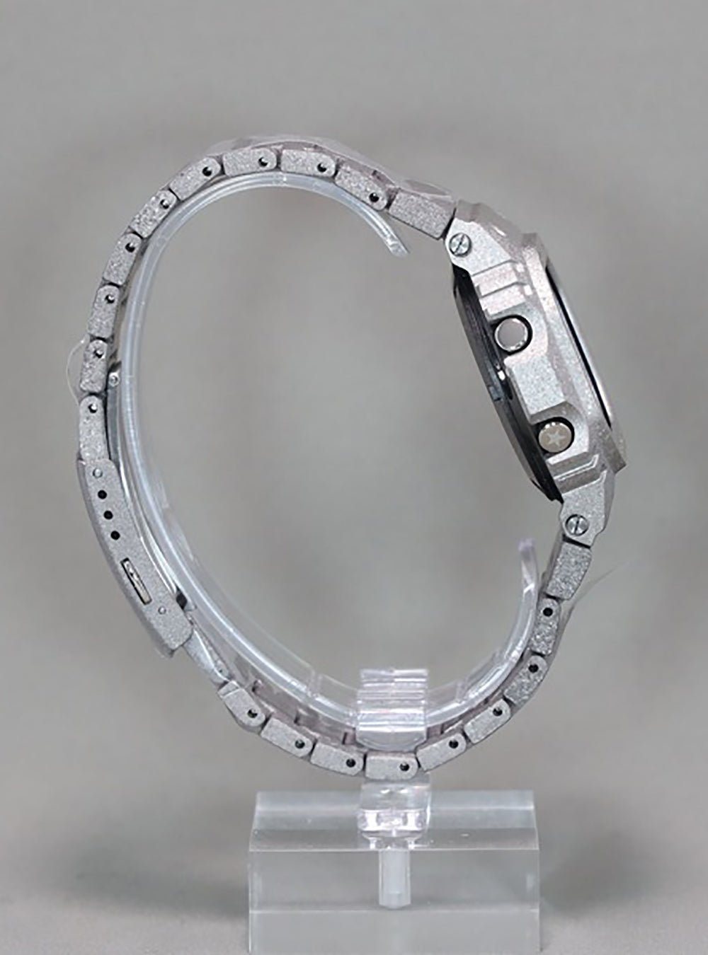CASIO G-Shock 40th Anniversary Recrystallized Full Metal 5000 Series GMW-B5000PS-1JR Japan Made - Durable Shock-Resistant Watch for Outdoor Sports & Military Use