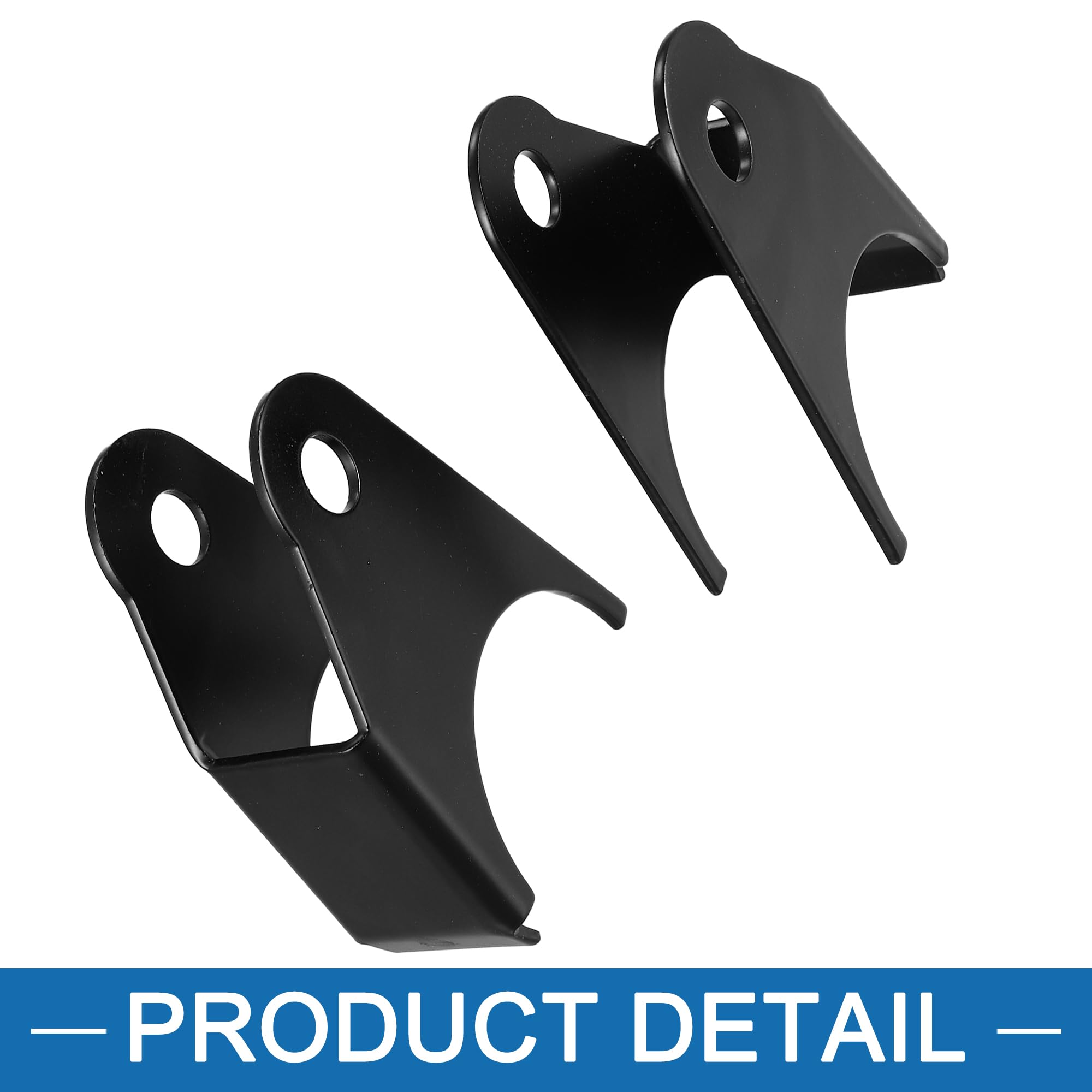 GMC Sierra 1500 1999-2006 Rear Upper Shock Absorber Bracket 523-288 - Heavy Duty Metal Black Shock Mount Repair Bracket (Set of 2) - Perfect for Off-Roading, Towing & Suspension Upgrades