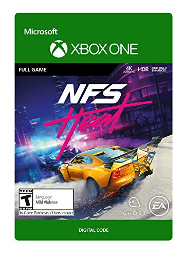 Need for Speed Heat Standard Edition - Xbox One Digital Download Code | Fast-Paced Racing Game for Thrilling Street Action & Car Customization