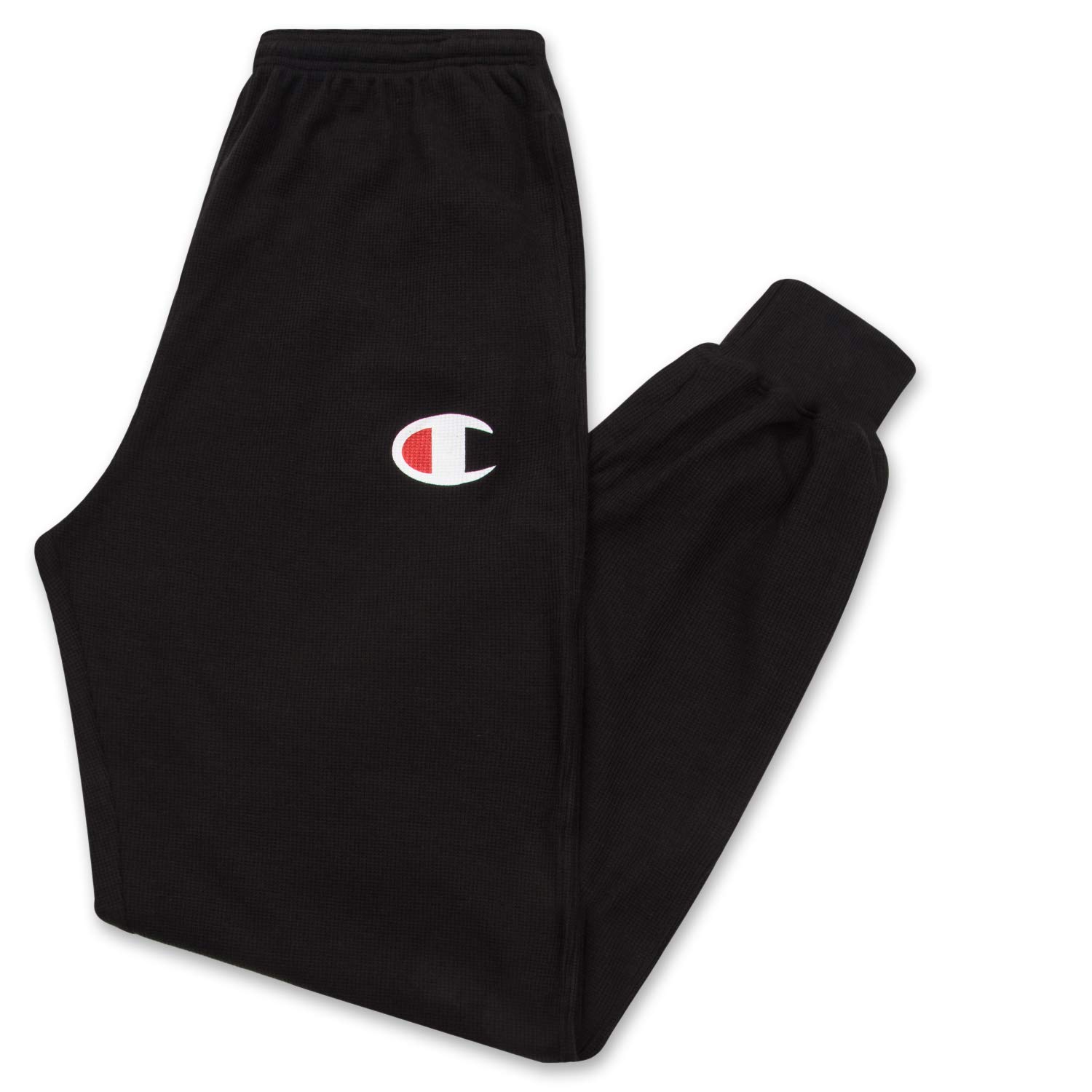 Champion Thermal Waffle Sweatpants for Men - Big & Tall Lounge Jogger Pants with Comfortable Fleece Lining | Perfect for Home, Gym, and Casual Wear