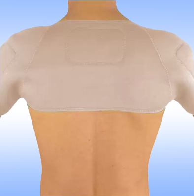 Magnetic Tourmaline Self Heating Shoulder Wrap for Pain Relief - Rechargeable Heat Therapy Pad for Neck, Back & Shoulder Pain - Perfect for Home, Office & Travel Use