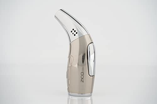 Zico Original Refillable Butane Lighter with Adjustable Flame - Perfect for Cigars, Candles, Camping & Outdoor Cooking