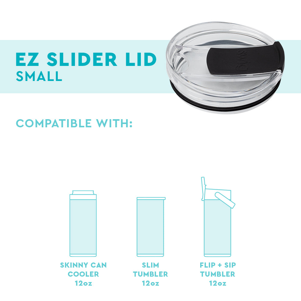 Black EZ Slider Lid - Airtight Food Storage Container with Easy-Open Sliding Top | Perfect for Kitchen Pantry Organization, Meal Prep & Leftovers
