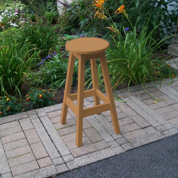 Eco-Friendly Recycled Plastic Bar Stool - Durable & Sustainable Counter Height Stool for Kitchen, Bar & Outdoor Use - Perfect for Home, Restaurant & Patio Decor