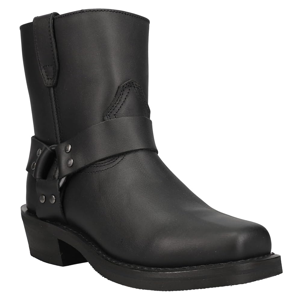 Dingo Men's Rev Up Western Boots - Genuine Leather Cowboy Boots for Men, Comfortable & Durable Riding Boots - Perfect for Country Music Festivals, Rodeos & Western Style Outfits