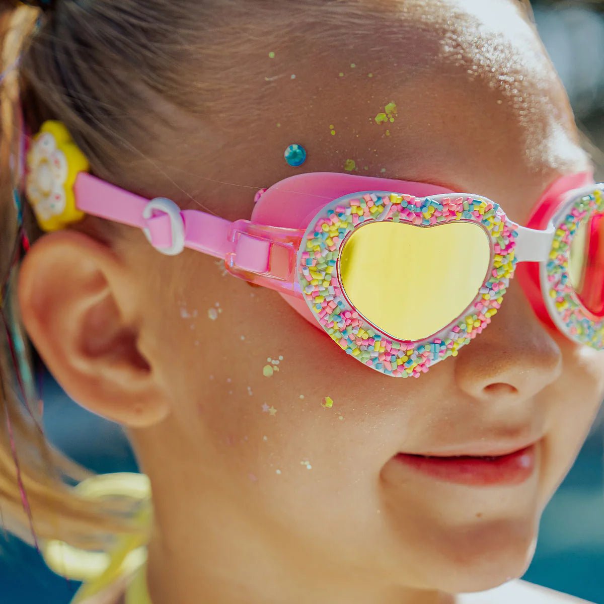 Cupid's Candy Heart Goggles - Valentine's Day Party Glasses for Women & Men - Fun Themed Accessories for Couples, Galentine's, Bachelorette & Romantic Celebrations