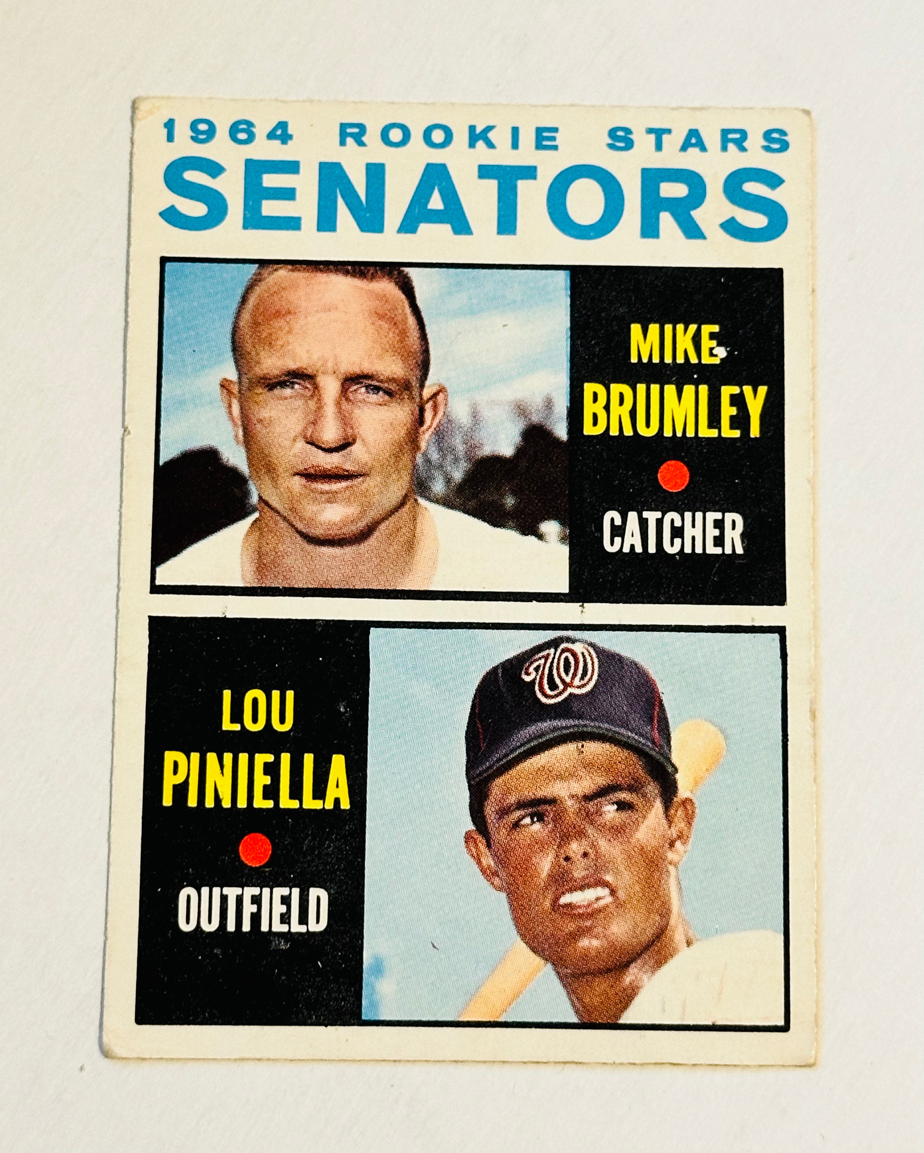 1964 Topps Lou Piniella Rookie Baseball Card - PSA Graded Vintage Sports Memorabilia for Collectors & Investors | Perfect for Display Cases, Sports Collections, and Gift Giving