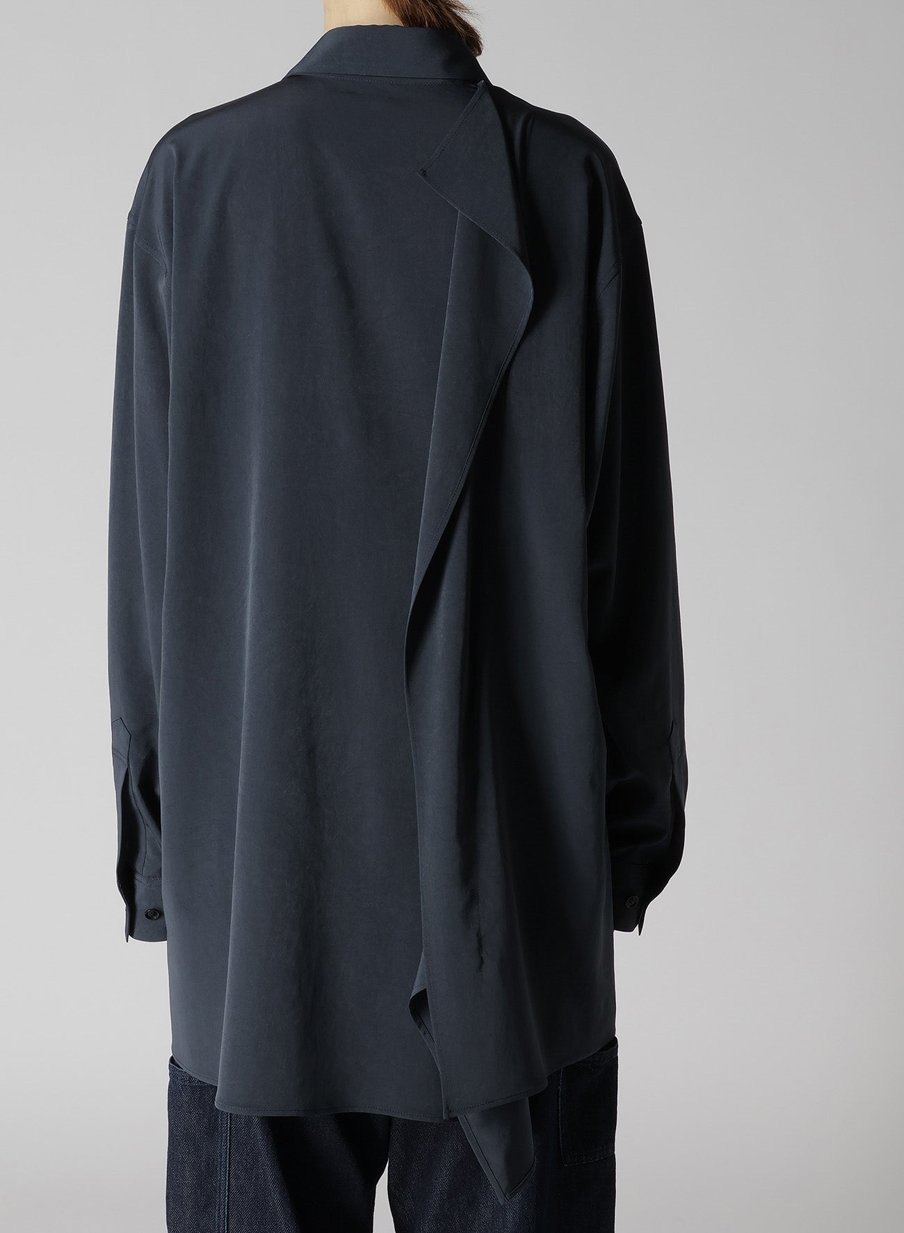 Elegant Crepe de Chine Back Flap Blouse for Women | Lightweight & Flowy Top | Perfect for Office, Party & Casual Wear