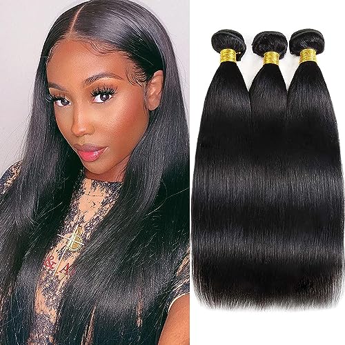 Straight 3 Bundles Human Hair