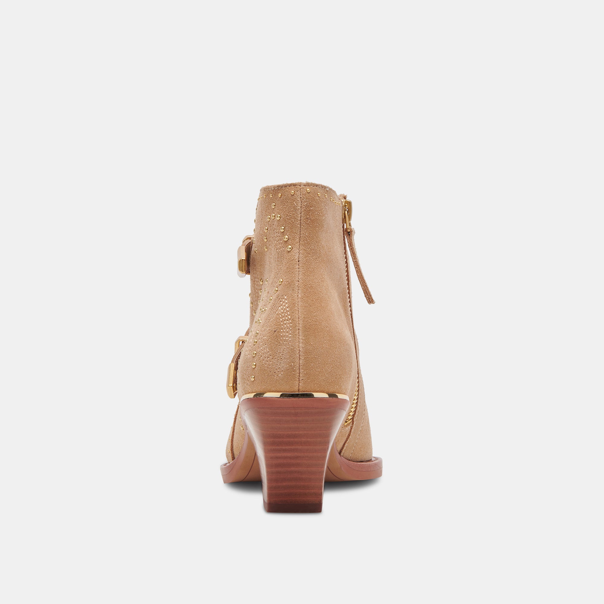 RONNIE BOOTIES CAMEL SUEDE - Women's Ankle Boots for Fall & Winter | Comfortable & Stylish Suede Booties for Casual Outfits, Office Wear & Date Nights