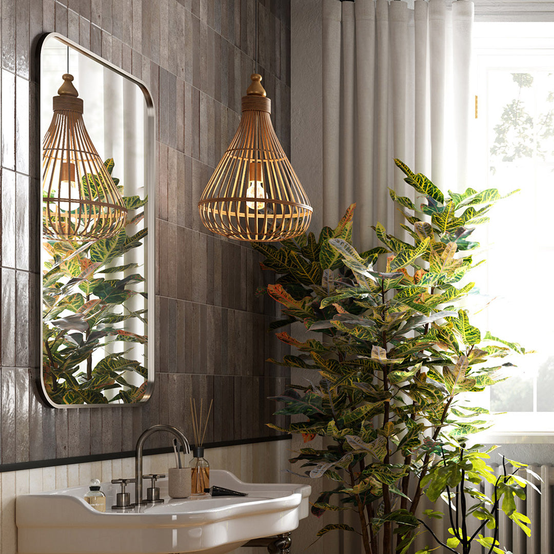 Chelsea Soho Zellige Porcelain Tile - Handmade Glazed Ceramic Wall & Floor Tiles - Perfect for Kitchen Backsplash, Bathroom & Pool Designs in Orange County