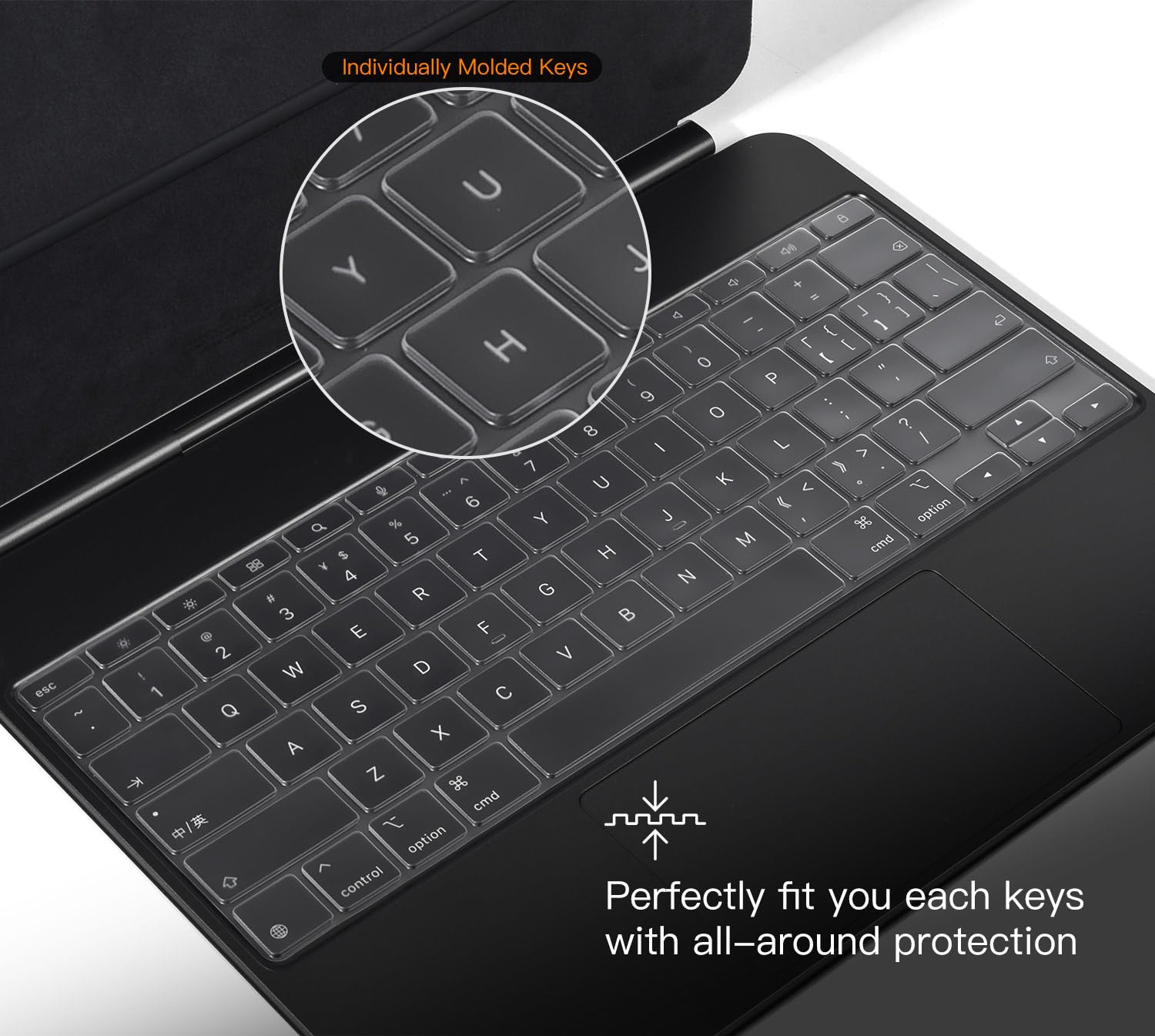 Ultra Thin Keyboard Cover for Apple iPad Air 13