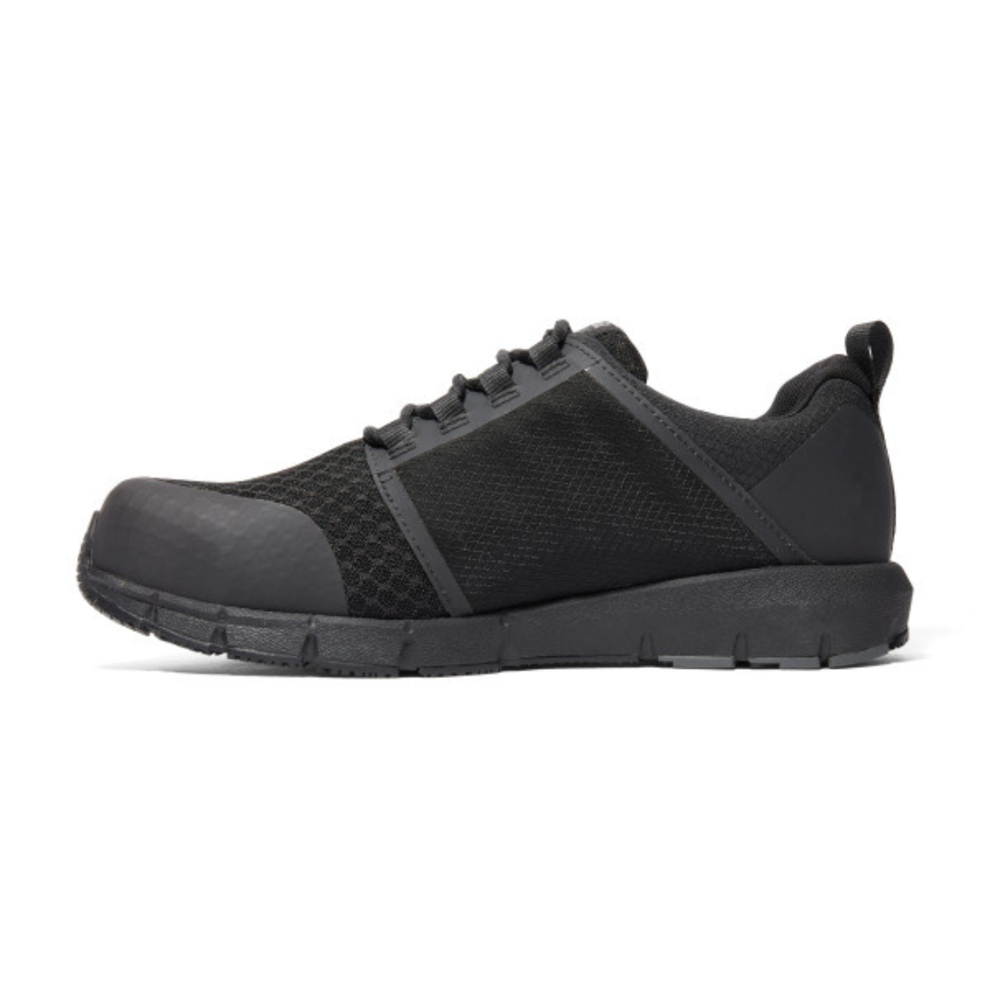 Timberland PRO Radius SD+ Men's Athletic Composite Toe Work Shoes - Safety Toe, Slip Resistant, Comfortable for Construction & Warehouse Work - Black (TB0A2A55001)