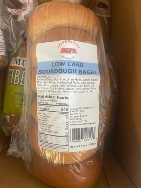 Low Carb Sourdough Sampler Pack - Keto Bread, Bagels & Lavash | Diabetic Friendly, Zero Sugar | Perfect for Keto Diet, Weight Loss & Healthy Breakfast
