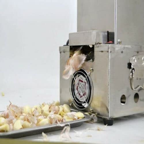 Electric Garlic Peeler Machine - 220V Household & Commercial Garlic Peeling Equipment for Restaurants, Kitchens & Food Processing - Easy Garlic Skin Removal Tool