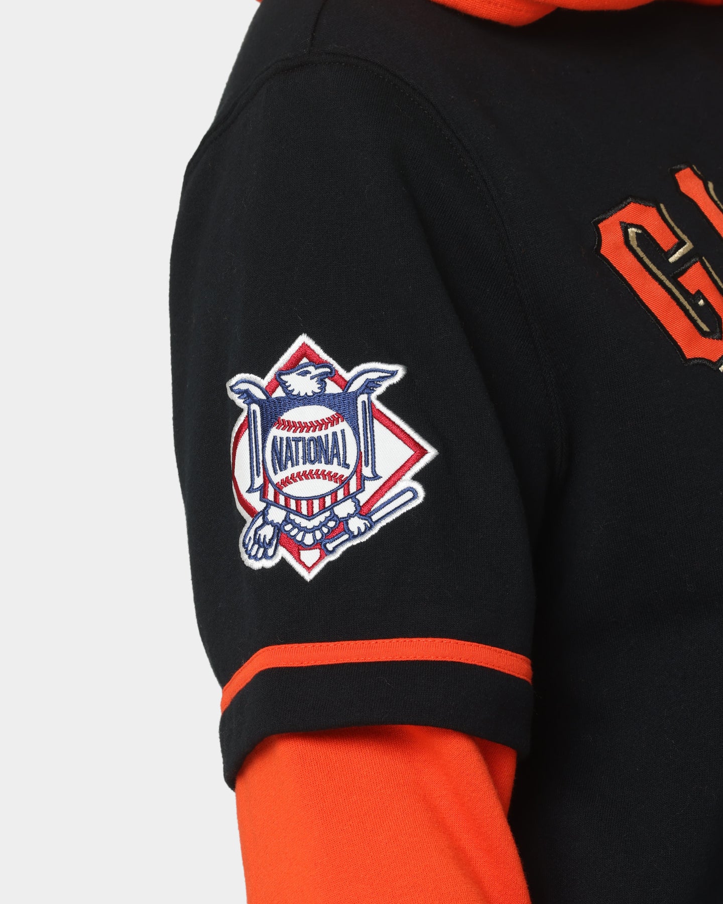 47 Brand San Francisco Giants Shortstop Hoodie - Jet Black - Men's Baseball Fan Apparel for Casual Wear & Game Day Outfits