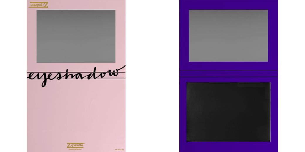Custom Extra Large Z Palette - Magnetic Makeup Palette for Eyeshadows & Blush - Perfect for Professional Makeup Artists & Travel