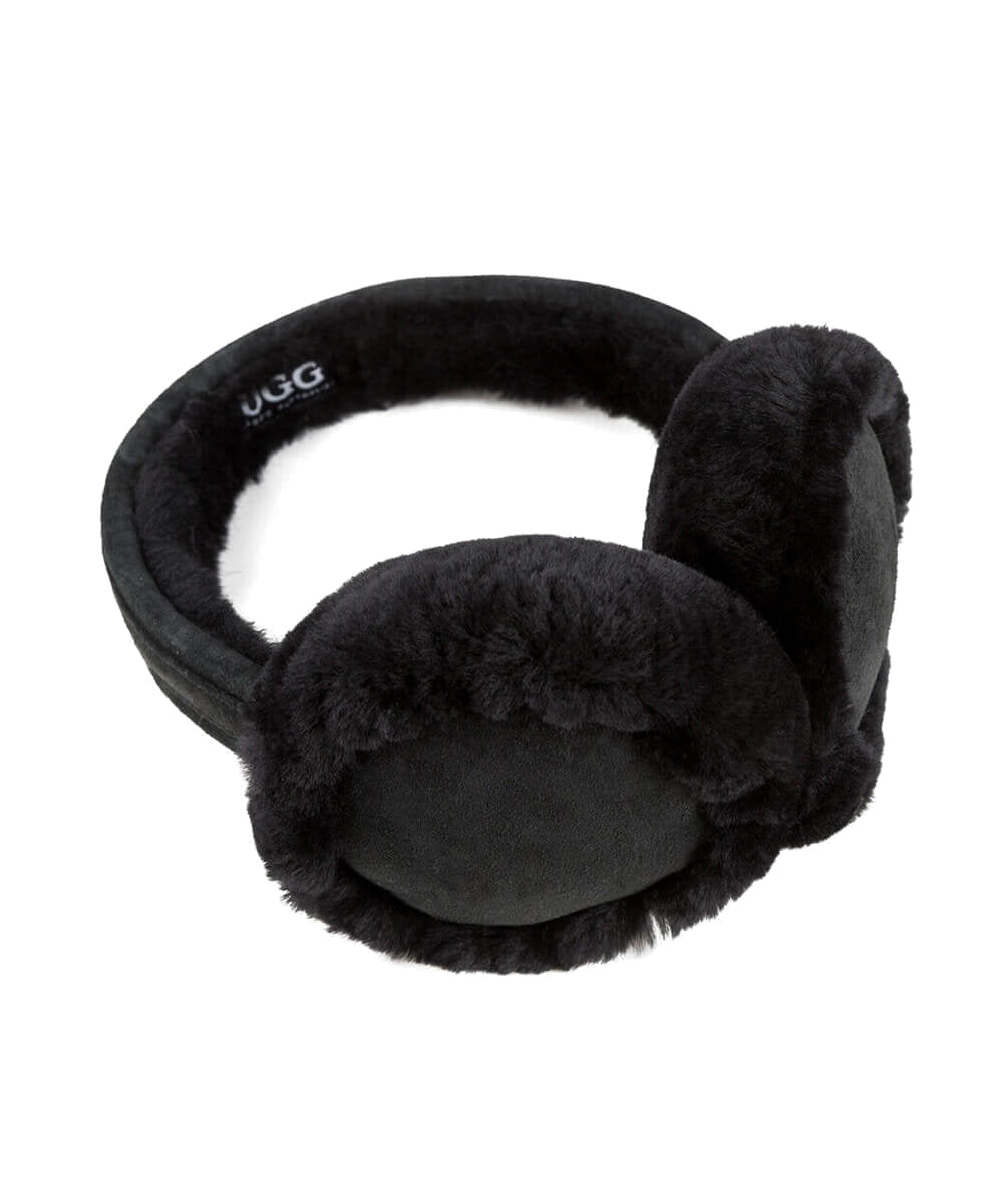UGG Earmuffs for Women & Men - Soft Fleece Winter Ear Warmers - Cozy & Comfortable for Cold Weather, Outdoor Activities, and Snow Sports
