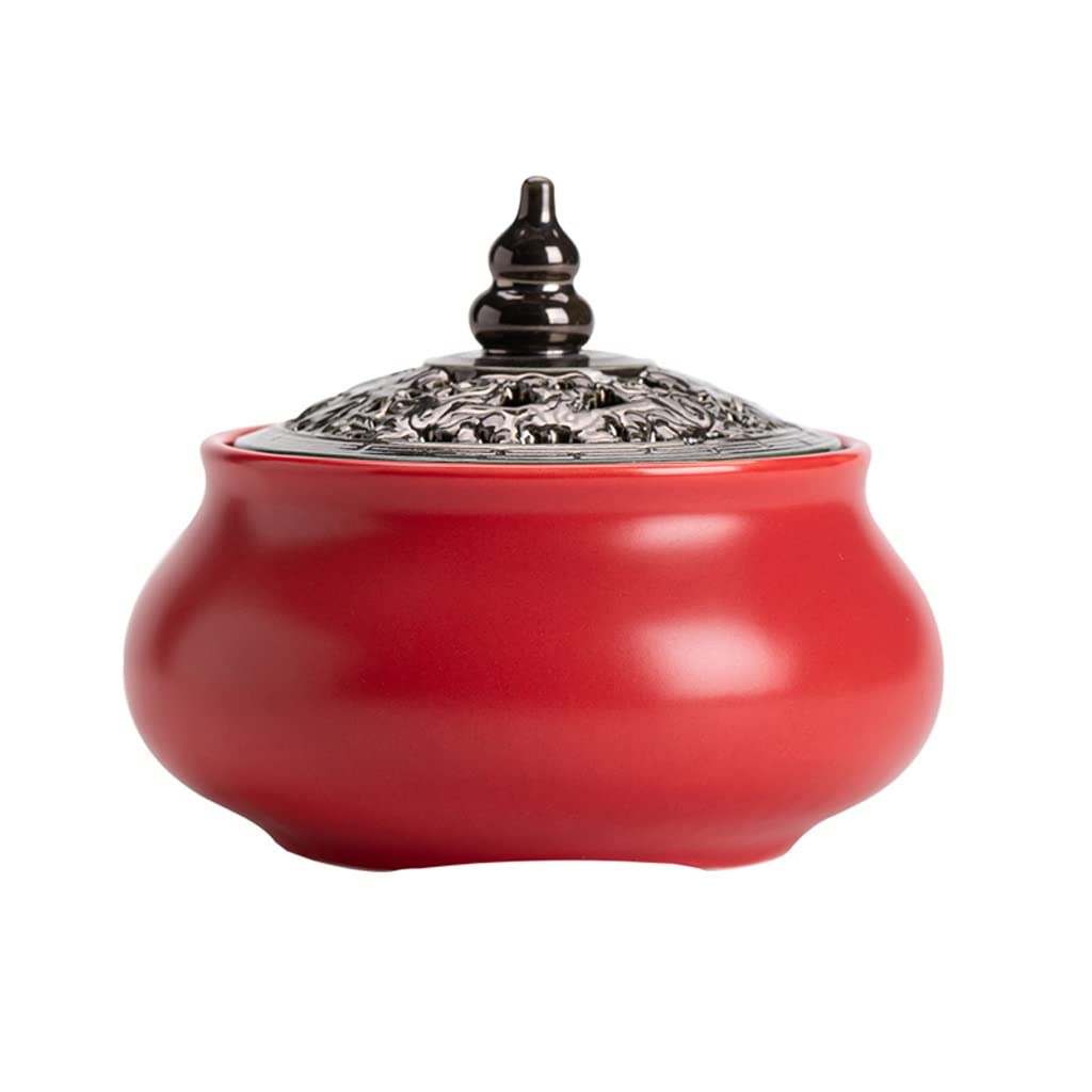 Premium Ceramic Incense Holder & Burner for Cone, Coil, and Tower Incense - Elegant Porcelain Censer for Home, Office, Yoga Studio, Meditation & Aromatherapy - Perfect Home Decor Gift for Relaxation & Spiritual Spaces