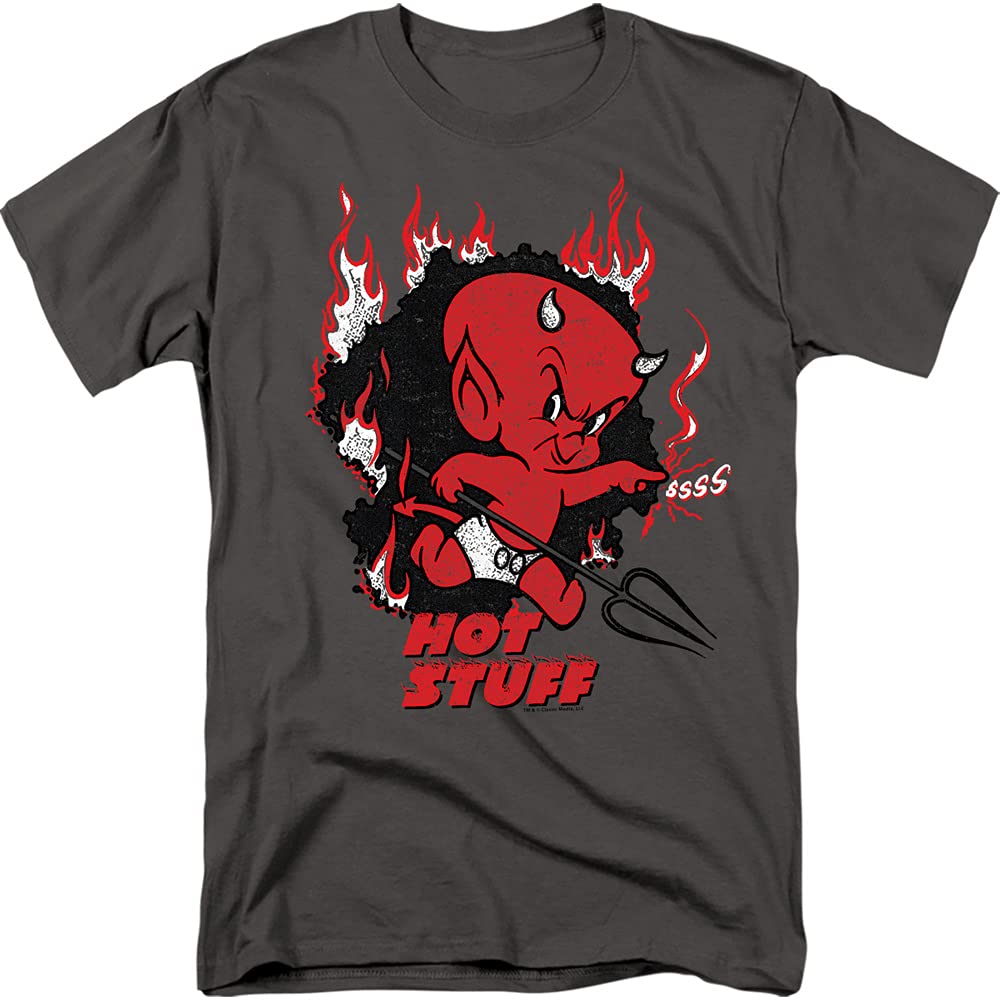 Singe - Hot Stuff Adult T-Shirt | Funny & Edgy Graphic Tee for Men & Women | Perfect for Parties, Date Nights & Casual Wear