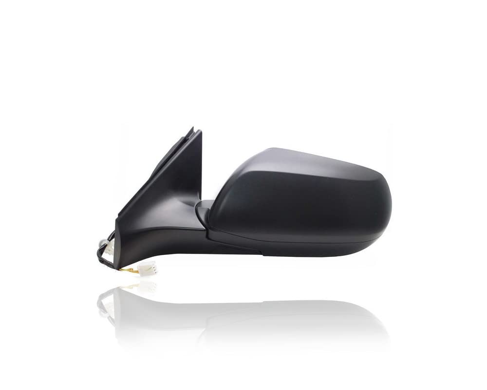 Replacement Power Door Mirror for 2017-2022 Honda CR-V LX - Left Side Driver Side Mirror - Non-Heated Without Turn Signal - Black (Part #76258TLCB01) - Perfect for Daily Commuting & Road Trips