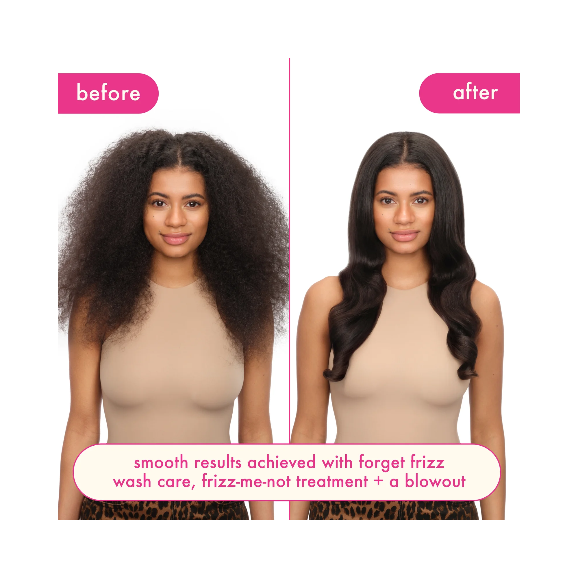 Amika Forget Frizz Anti-Frizz Shampoo and Conditioner Set (33.8oz/1L Duo) - Smoothing & Hydrating Hair Care for Frizzy, Dry, and Damaged Hair - Perfect for Daily Use at Home or Salon Treatments