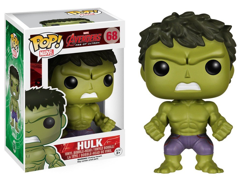Avengers Hulk #68 Pop Vinyl Figure - Collectible Marvel Superhero Toy for Fans & Decor | Perfect for Display, Gifts, and Comic Book Collections
