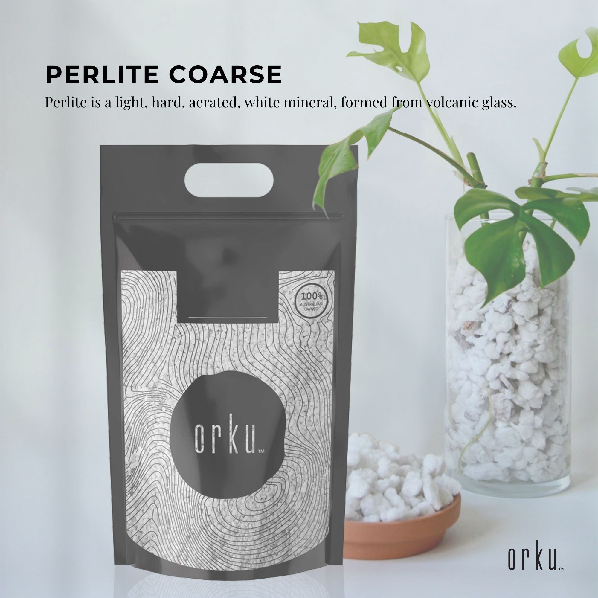 10L Coarse Premium Perlite Soil Amendment - Expanded for Hydroponics, Gardening & Potting Mix - Improves Aeration & Drainage for Healthy Plants (Ideal for Indoor/Outdoor Plants, Seed Starting & Root Cuttings)