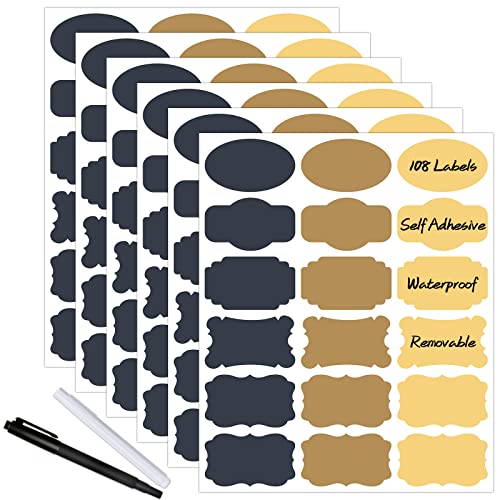 Colored Labels(108 Pack)