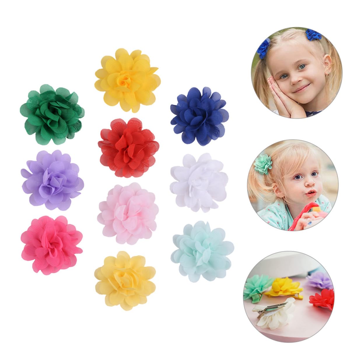 Totority 20 Pcs Spinning Hair Clips for Girls & Bridal Hair Accessories - Perfect for Parties & Weddings