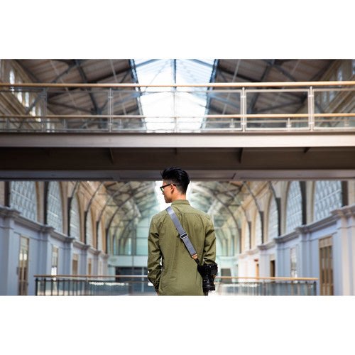 Peak Design Slide Camera Strap (2017) - Ash Gray - Comfortable & Adjustable for DSLR & Mirrorless Cameras - Perfect for Travel, Hiking & Photography Enthusiasts