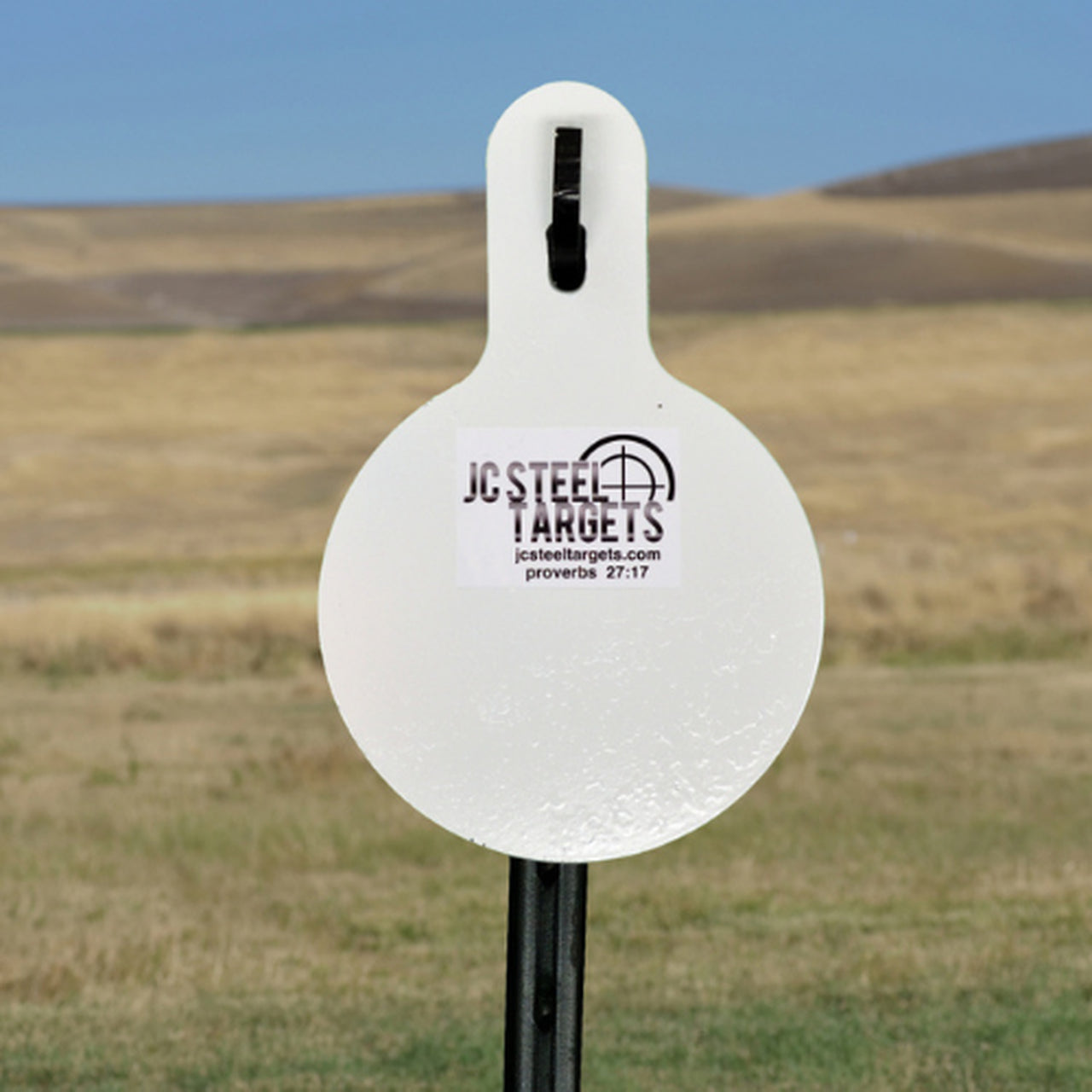 JC Steel Targets - 8 Round 1/2