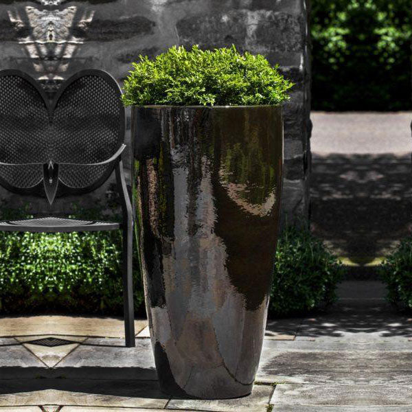 Premium Rioja Planter Set of 2 - Modern Ceramic Flower Pots for Indoor & Outdoor Plants - Perfect for Home Decor, Garden, Patio, and Balcony