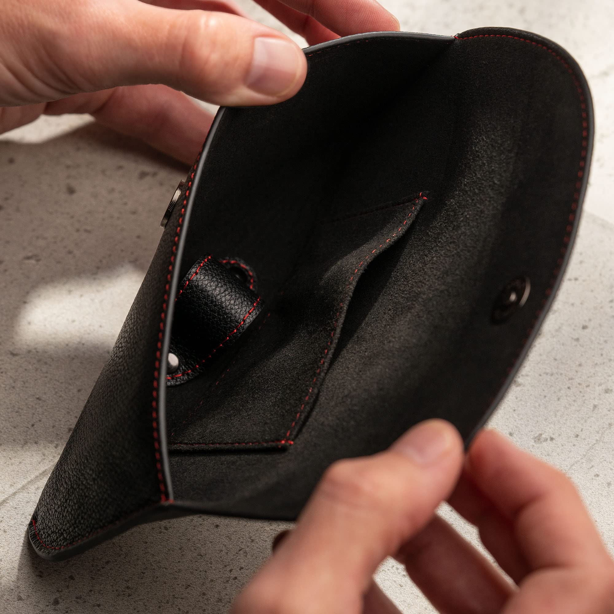 Premium Genuine Leather Sunglasses & Spectacles Case by TORRO – Stylish Protection for Eyewear at Home, Travel & Outdoor Adventures