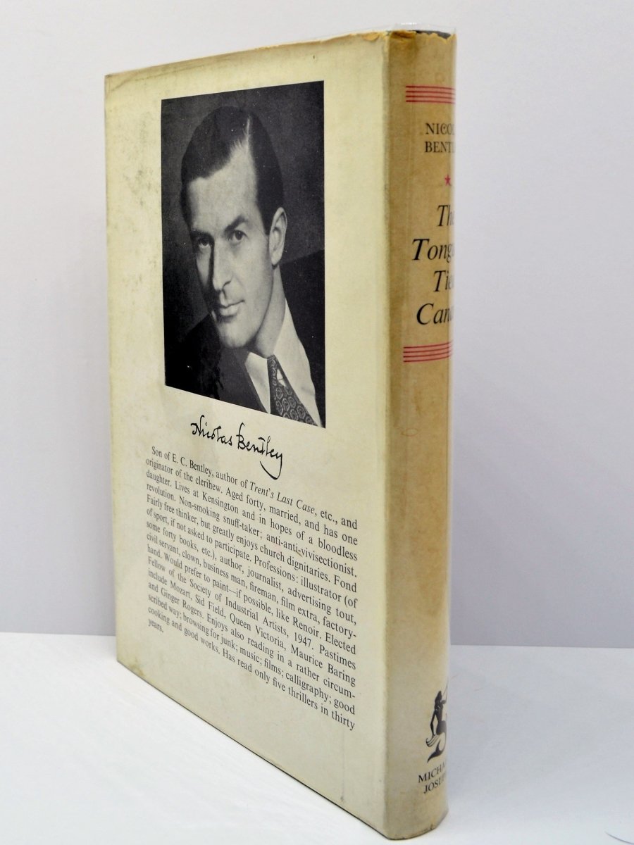Bentley Nicholas The Tongue Tied Canary SIGNED - Rare Signed Book Collectible - Perfect for Book Lovers & Literary Collections