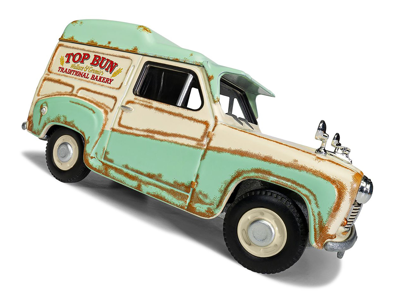 Wallace & Gromit Austin A35 Van Diecast Model Car Set - 3 Piece Collectible Toy Vehicles by Corgi | Perfect for Display, Gifts & Movie Fans Collection