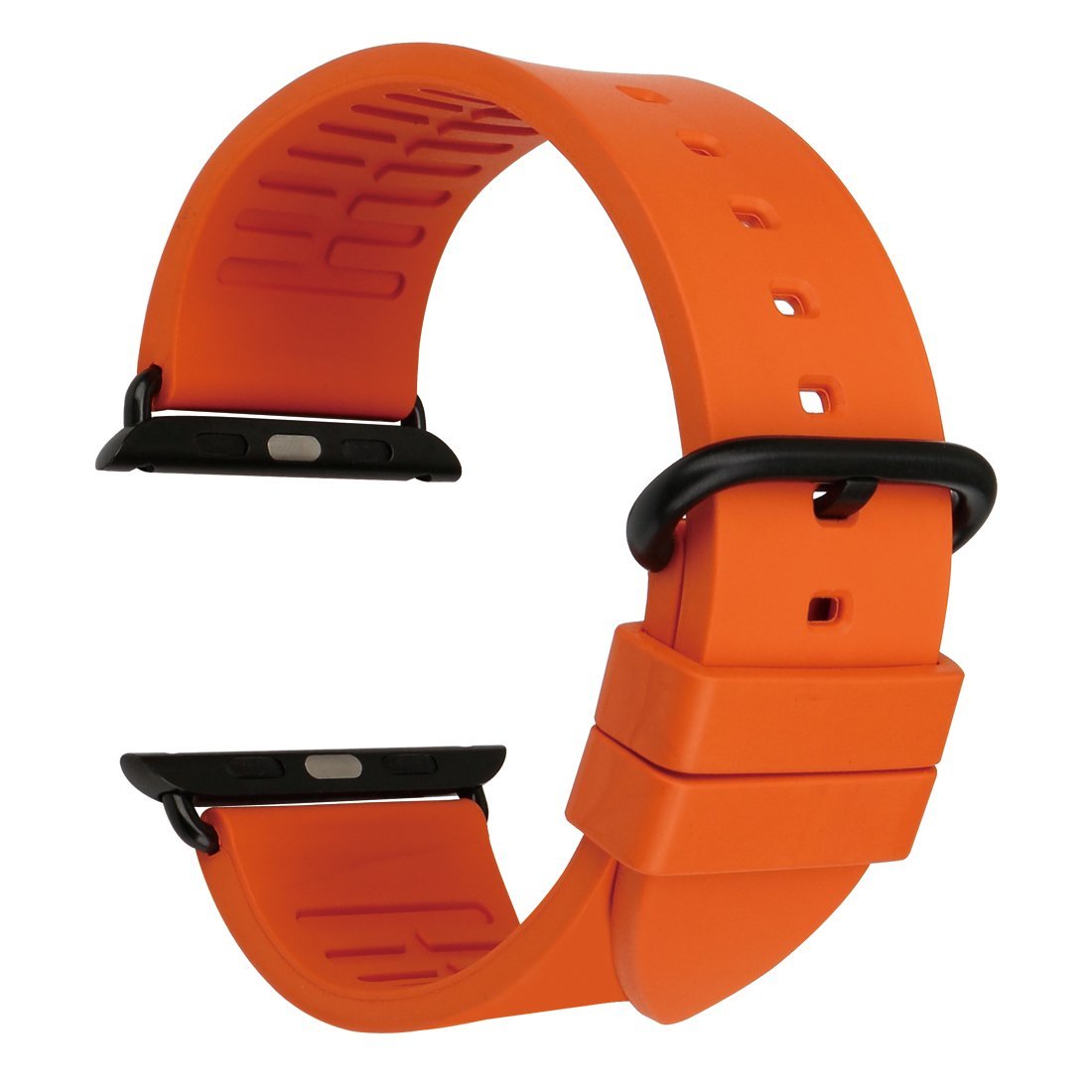 Premium MAIKES Rubber Sport Band Replacement for Apple Watch 38mm 40mm 42mm 44mm 45mm 49mm - Compatible with iWatch Series 1/2/3/4/5/6/7/8 - Durable Soft Strap for Men & Women - Perfect for Workouts, Running & Daily Wear