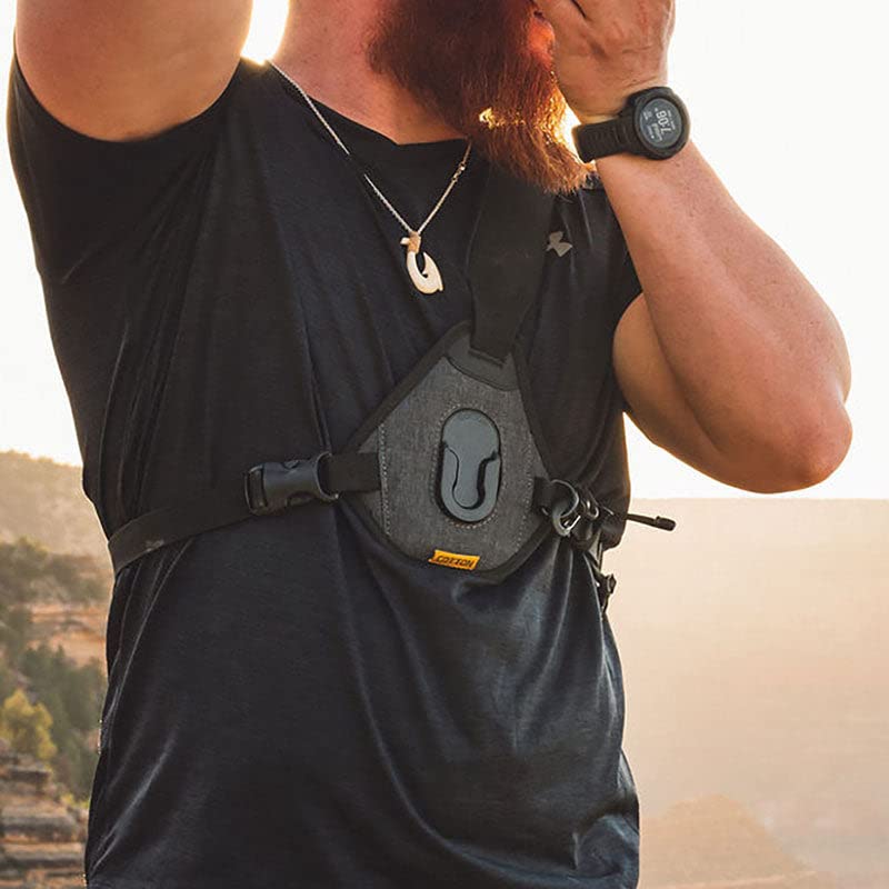 Cotton Carrier Skout G2 Camera Sling Harness - Adjustable One Size Fits All for DSLR & Mirrorless Cameras - Perfect for Travel, Hiking & Outdoor Photography