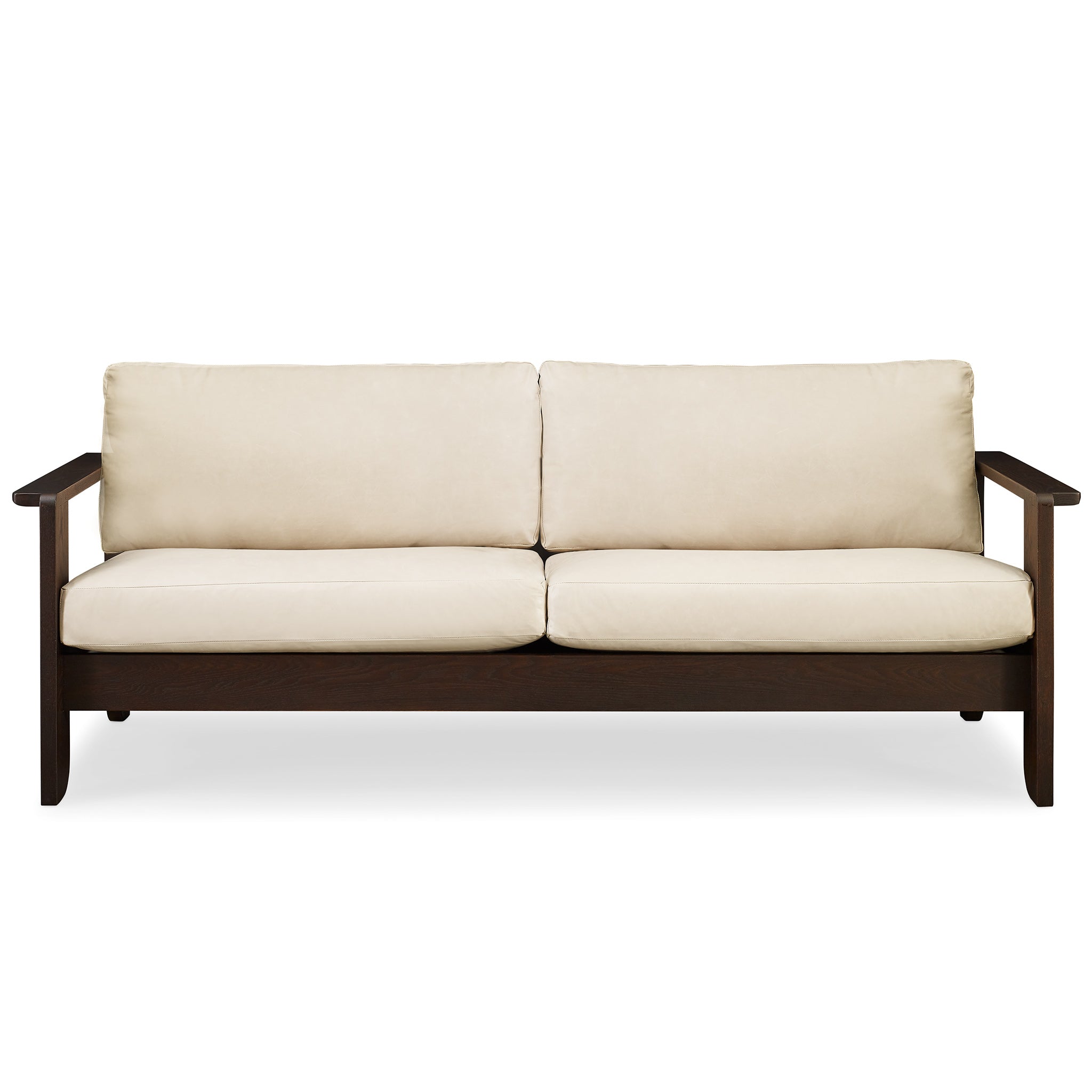 Dearborn Wood Frame Sofa - Modern Living Room Furniture for Home & Office - Comfortable & Stylish Seating Solution