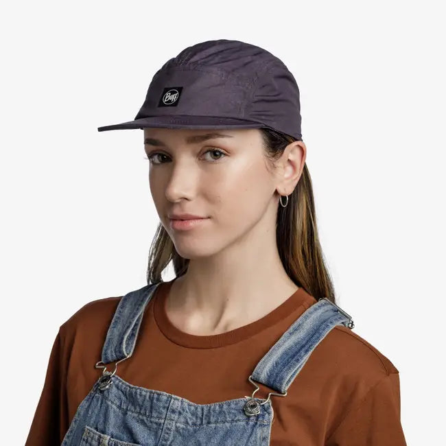 5 Panel Explore Cap - Graphite Slen Outdoor Adventure Hat for Hiking, Camping & Travel - Lightweight & Breathable Men's Baseball Cap