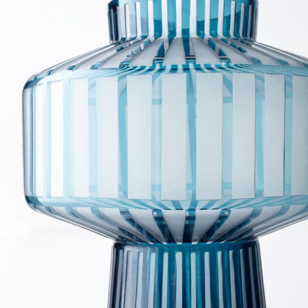 Cyan Design 10875 Lined Up Vase - Black Medium Size Modern Home Decor for Living Room, Dining Table, or Office Centerpiece