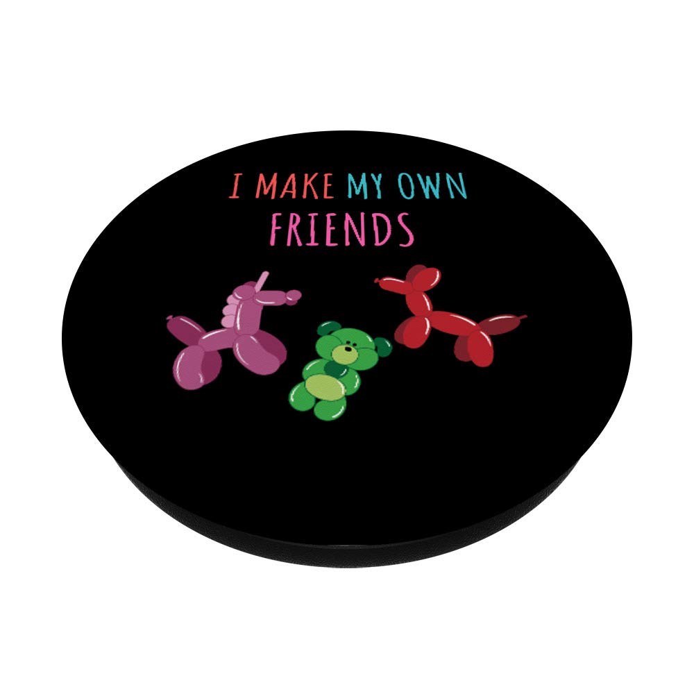 Balloon Twisting Artist Animal Twister Gift - PopSockets Phone Grip & Stand for iPhone, Samsung, Tablets - Perfect for Parties, Events & Creative Gifts