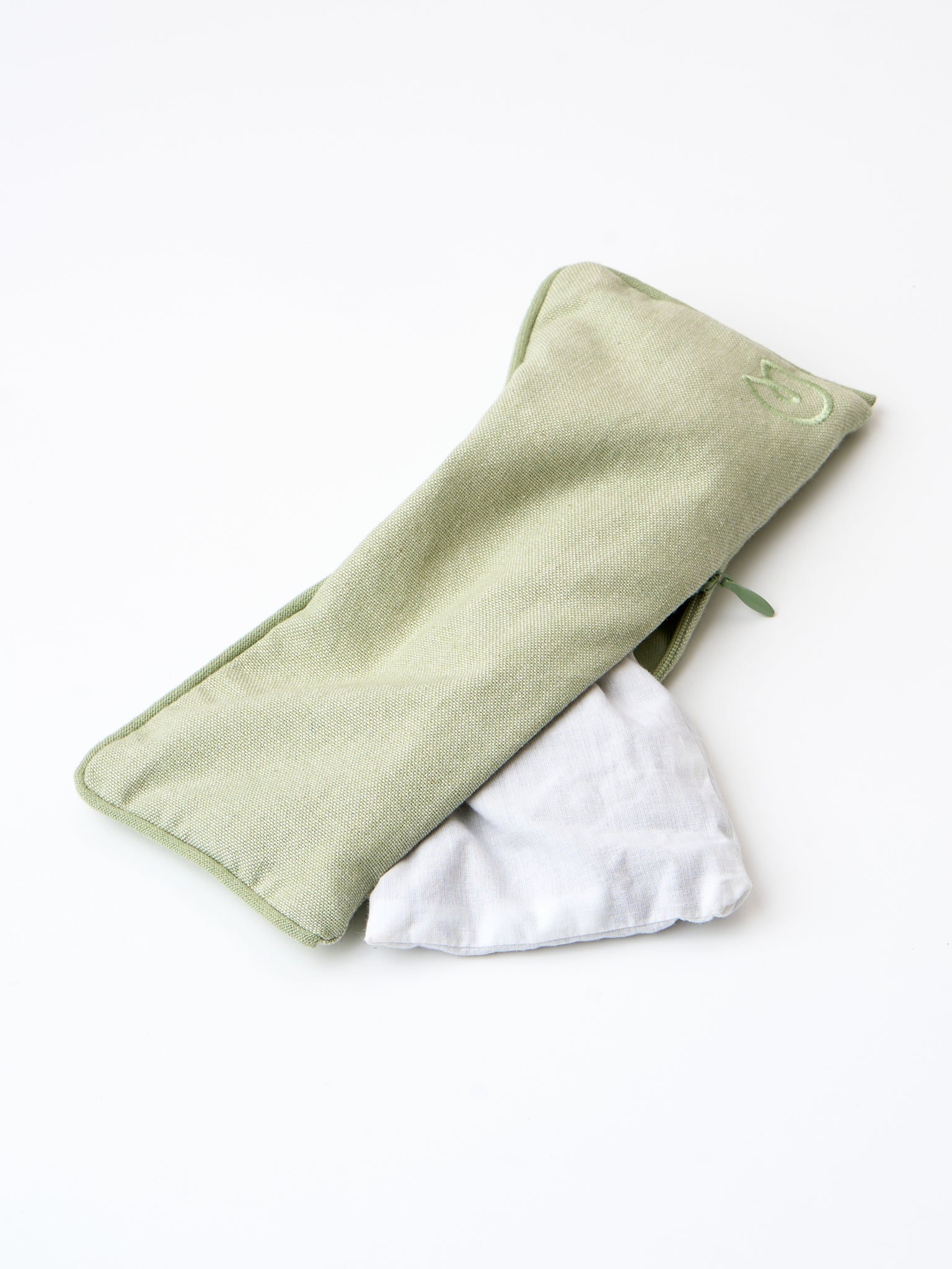 Yogamatters Organic Cotton Chambray Eye Pillow for Meditation, Yoga & Stress Relief - Natural Sleep Aid & Relaxation Accessory