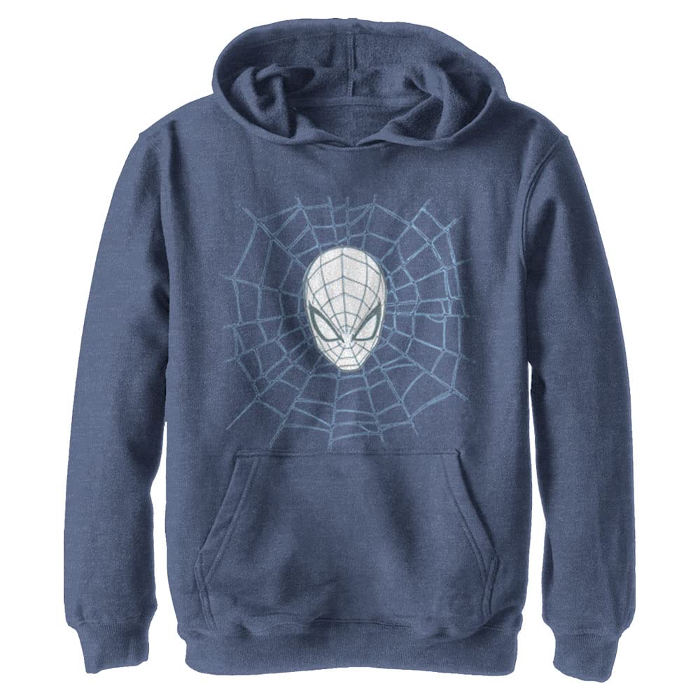 Marvel Kids' Sketch Hoodie - Superhero Design for Boys & Girls | Soft Cotton Pullover for School, Play & Everyday Wear