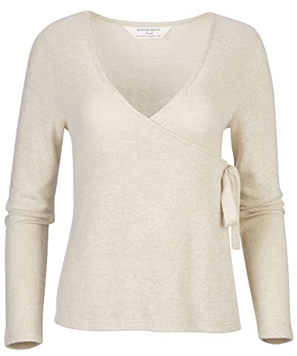 Oatmeal Wrap Top