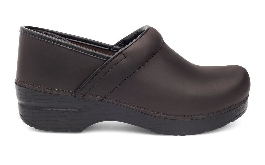 Dansko Professional Oiled Leather Clogs for Women - Slip Resistant Work Shoes for Nurses, Chefs & Healthcare Workers - Comfortable Support for All-Day Wear in Hospitals & Kitchens