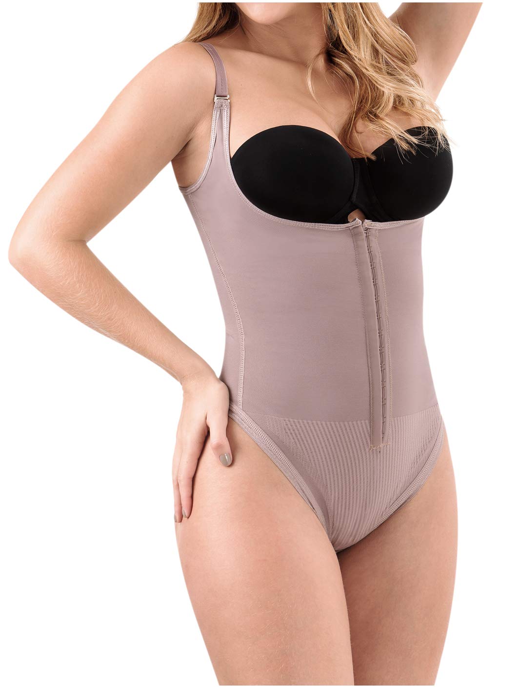 LT.Rose 21827 Women's Thong Bodysuit Shapewear | Colombian Slimming Fajas for Tummy Control & Waist Training | Perfect for Everyday Wear, Special Occasions & Postpartum Recovery