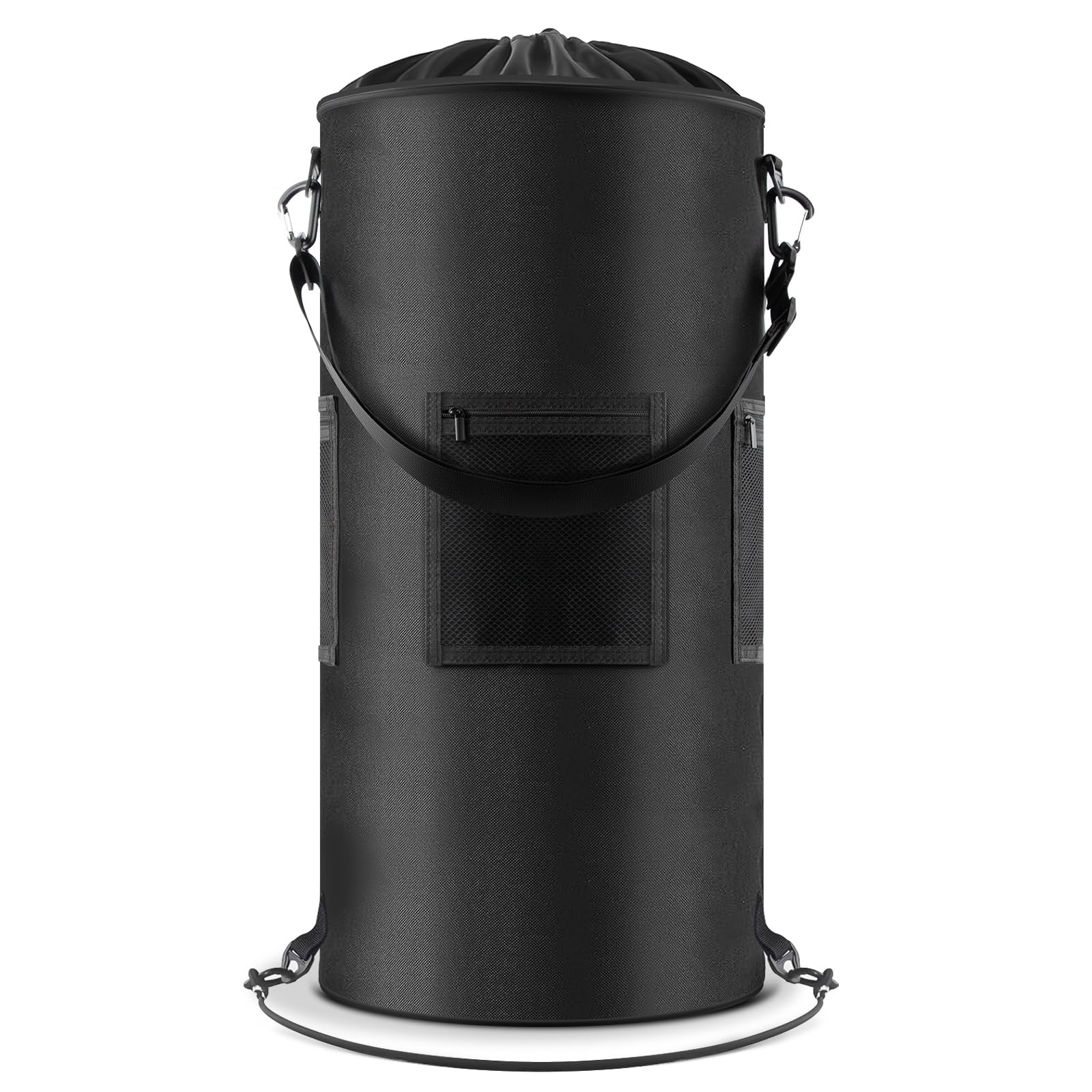 Boat Trash Can with 6 Clips - 100% Odor & Leak Proof, Easy Clean Marine Garbage Bin for 10-13 Gallon Bags | Perfect for Fishing, Pontoon Boats, Sandbars & Camping | Durable Boat Accessories for Outdoor & Water Activities